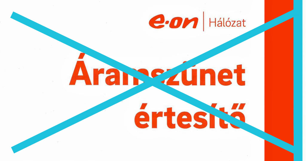 Tervezett áramszünet elmaradása