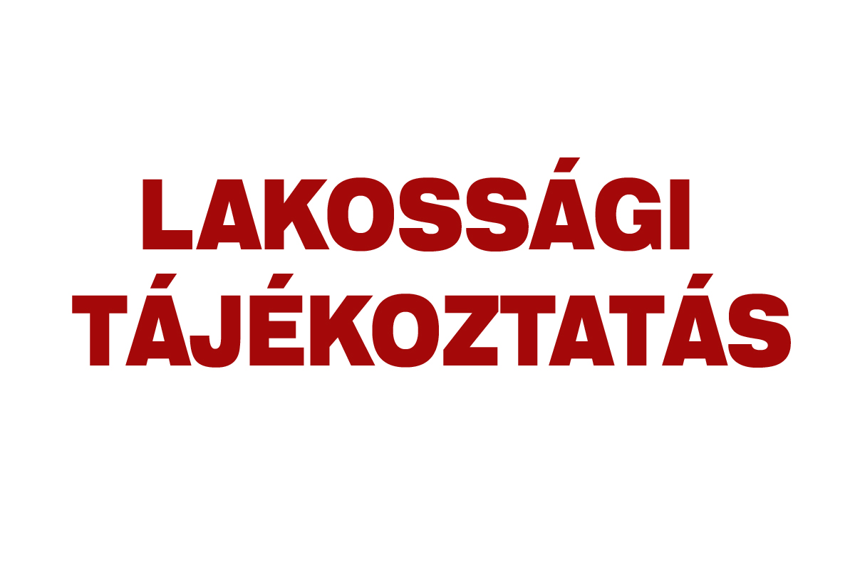 Tájékoztatás kommunális adó mértékváltozás…