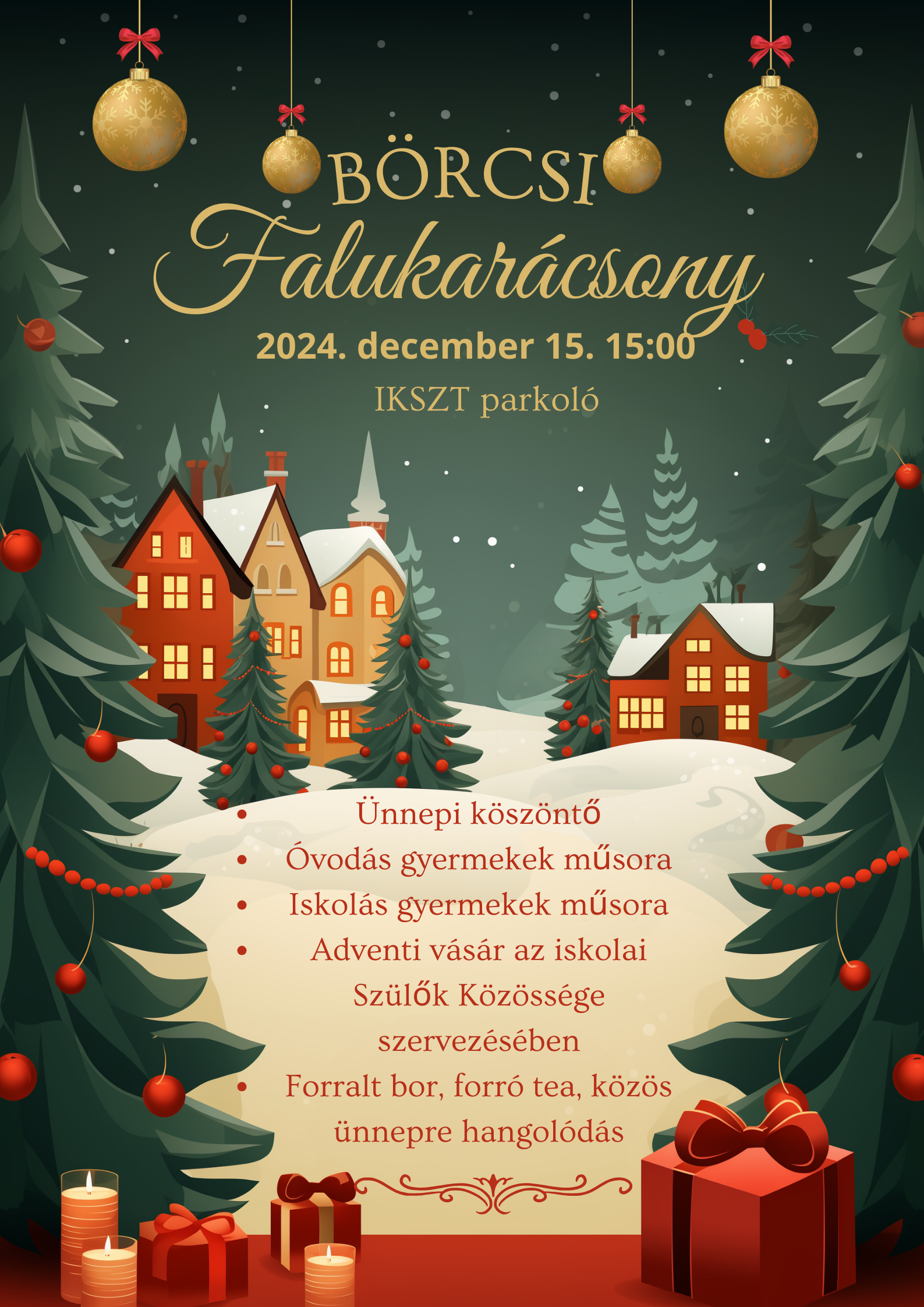 Falukarácsony Börcs- 2024.12.15.